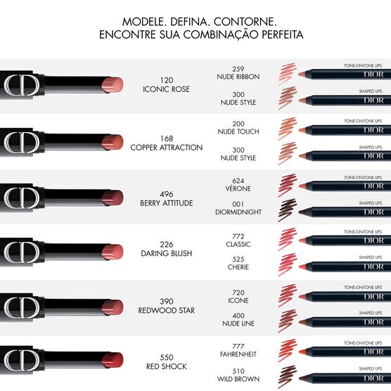 ROUGE DIOR ON STAGE SHINE 550